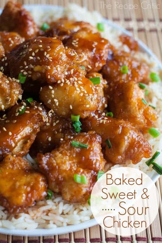 Baked Sweet and Sour Chicken Recipe | The Recipe Critic