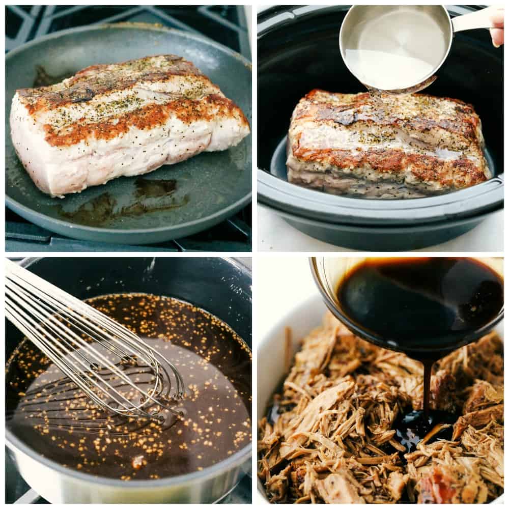 Slow Cooker Brown Sugar Balsamic Glazed Pork The Recipe Critic