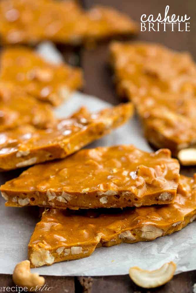 Easy Microwave Cashew Brittle The Recipe Critic