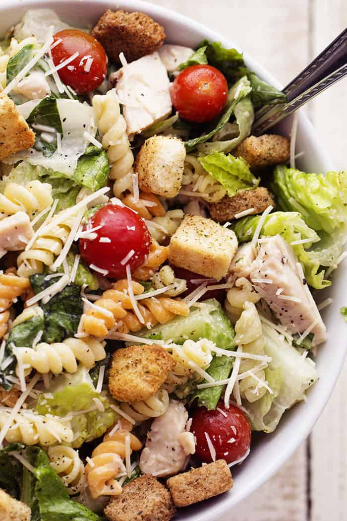 Chicken Caesar Pasta Salad | The Recipe Critic