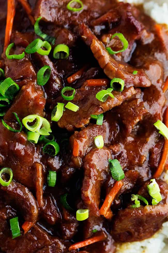 Slow Cooker Mongolian Beef Yummy Recipe