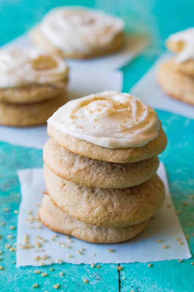 Maple Cookies with Brown Butter Frosting | The Recipe Critic