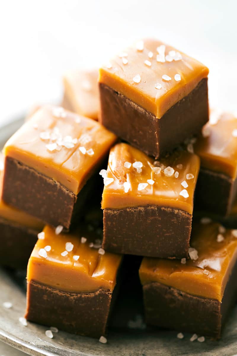 Chocolate Caramel Fudge | The Recipe Critic