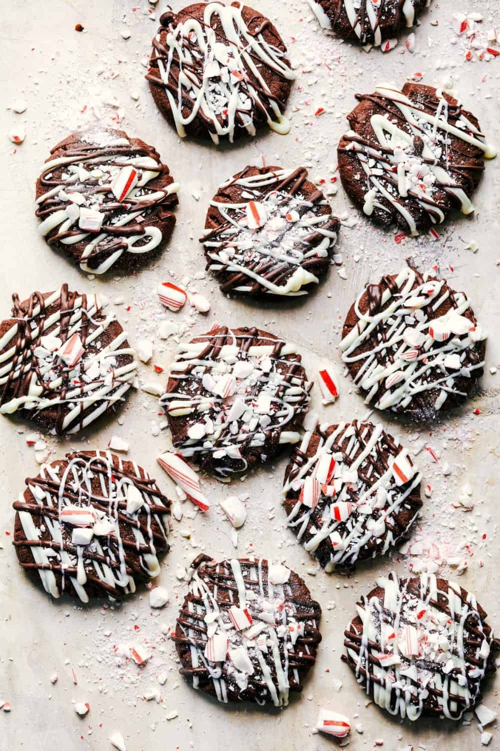 Triple Chocolate Peppermint Cookies Recipe The Recipe Critic