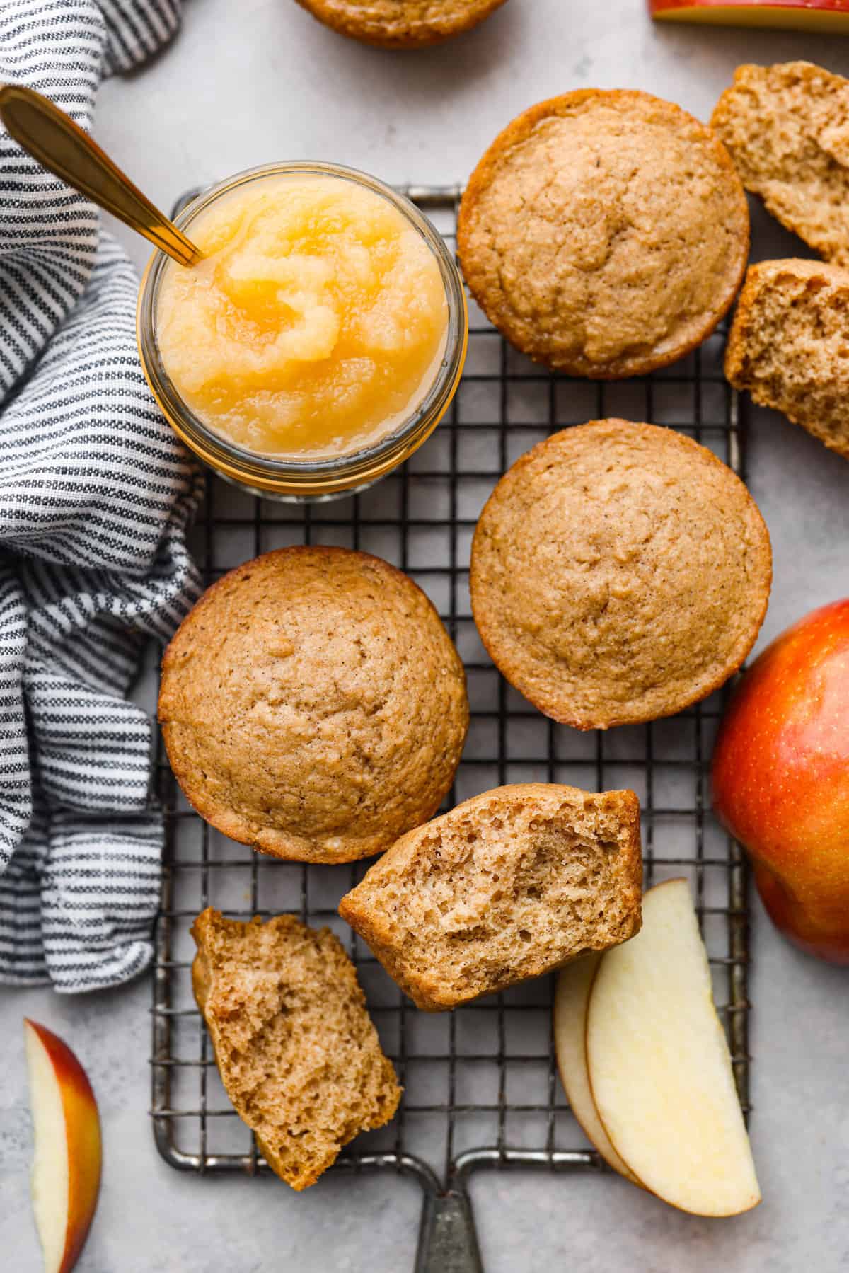 Applesauce Muffins No Eggs Oil Or Sugar The Recipe Critic