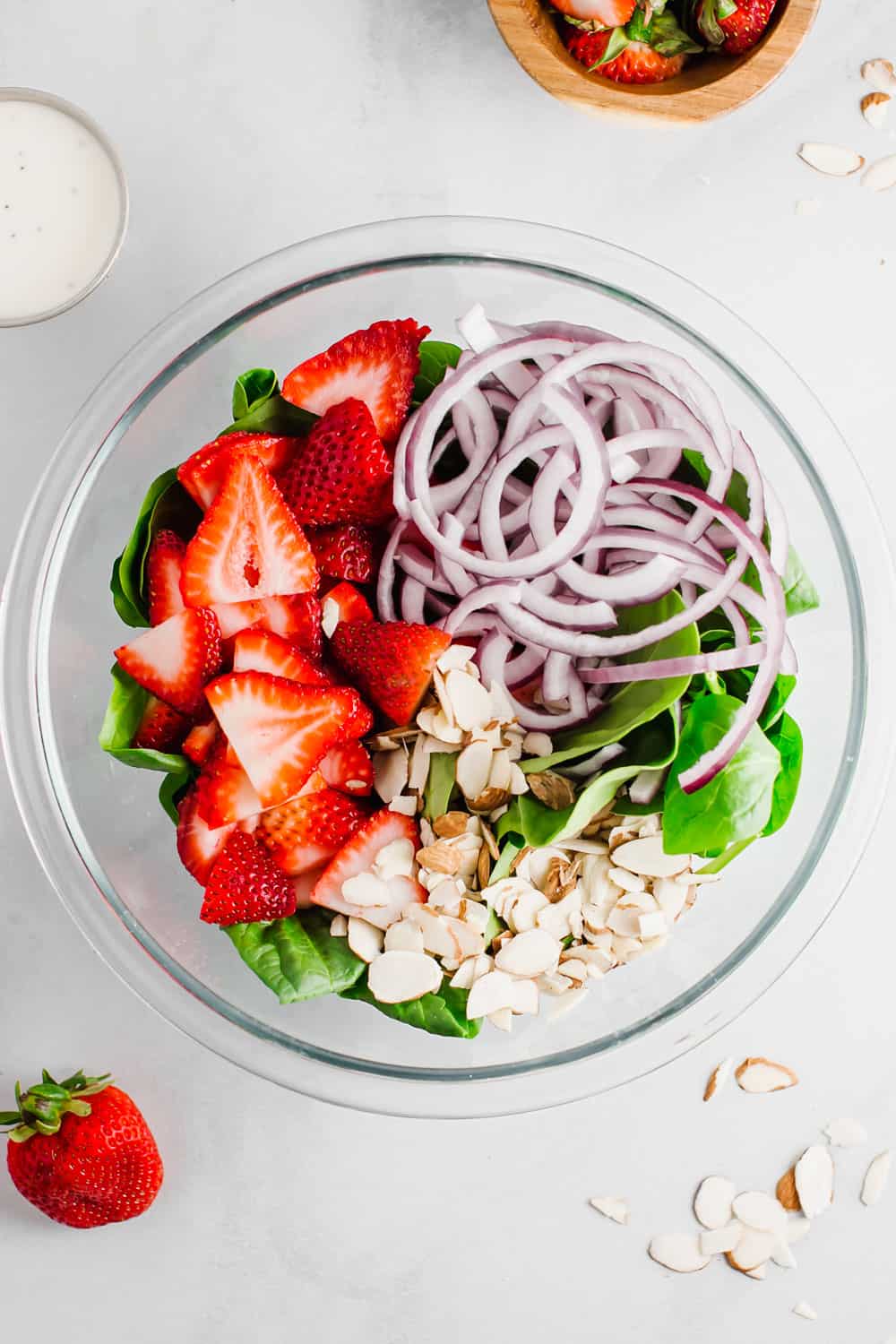 Mouthwatering Strawberry Spinach Salad - 80