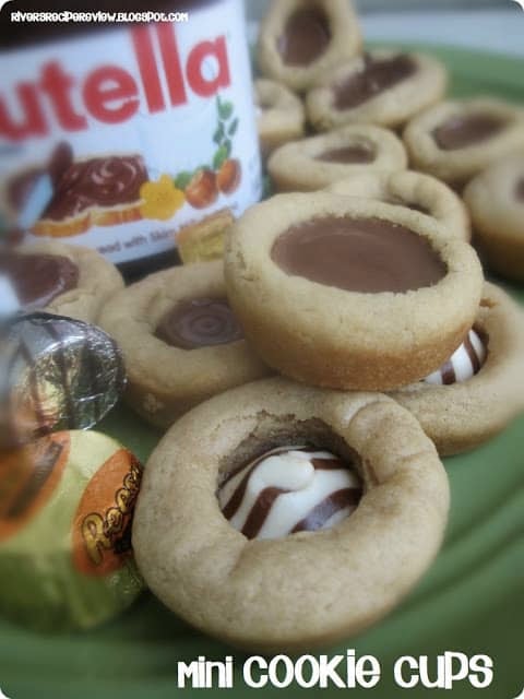 Mini Nutella® Cookie Cups Recipe