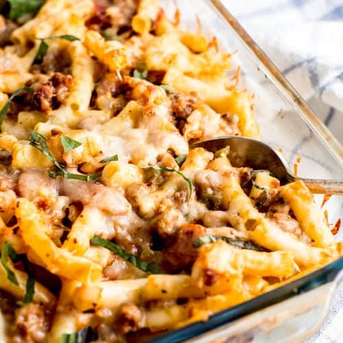 Cheesy Baked Ziti | The Recipe Critic