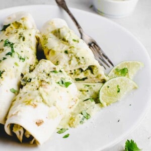 Chicken Enchiladas with Avocado Cream Sauce Recipe - 39