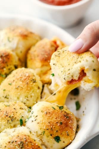 Homemade Stuffed Pizza Bites Recipe | The Recipe Critic