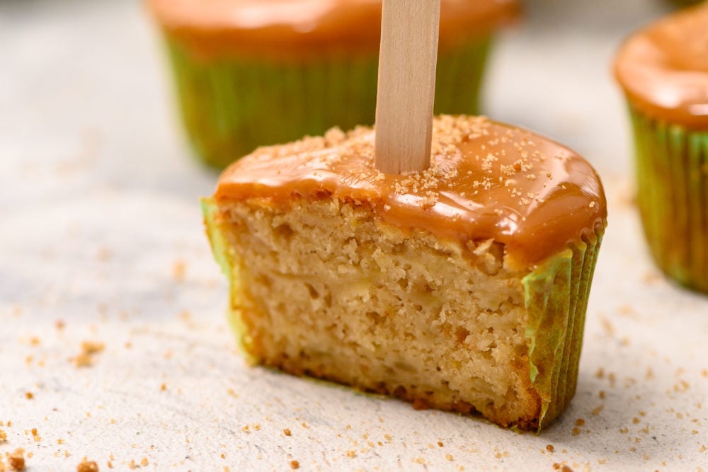 Caramel apple sticks. 