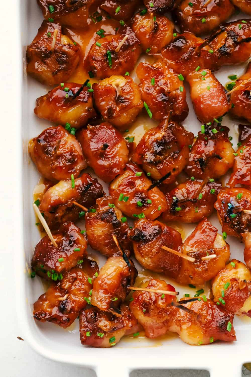 Sweet and Crunchy Bacon Wrapped Chestnuts Recipe - 2