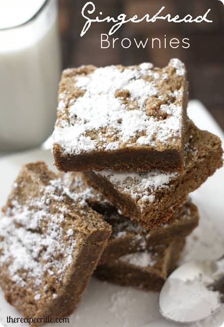 Gingerbread Brownies - 96