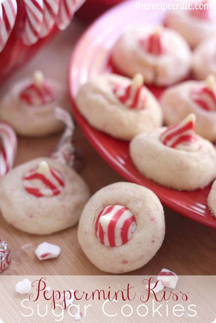 Peppermint Kiss Sugar Cookies - 3