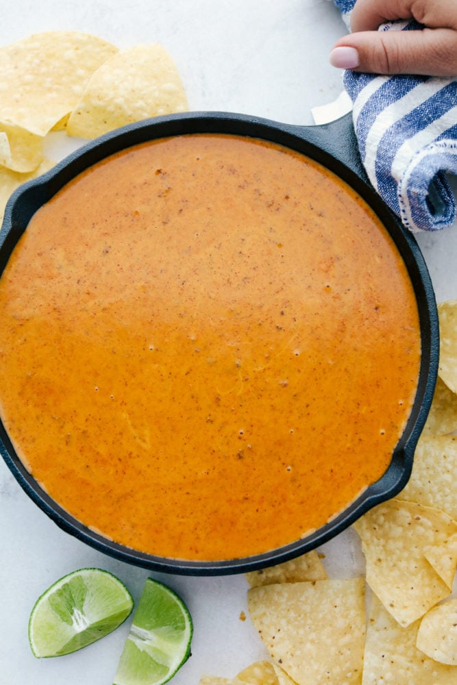 Chili s Copycat Skillet Queso - 73