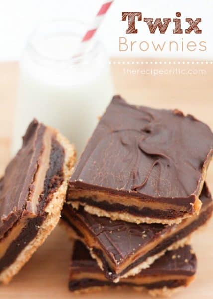 Twix Brownies 