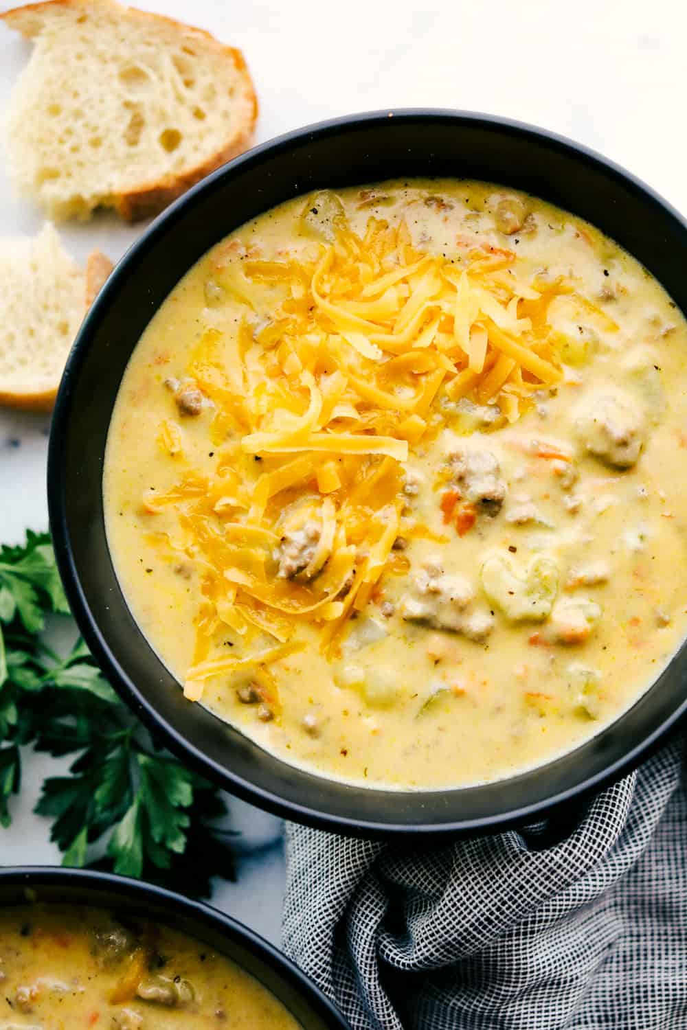 Award Winning Cheeseburger Soup Recipe - 9