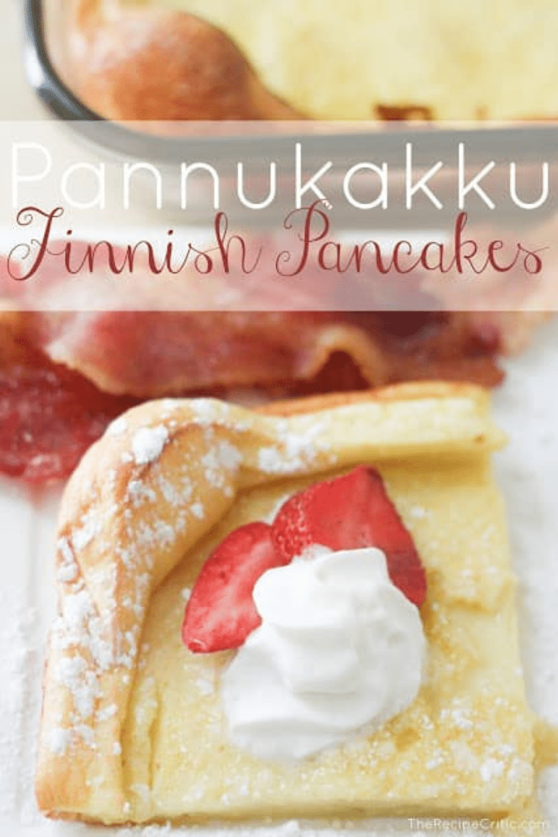 Pannukkau Finnish Pancake The