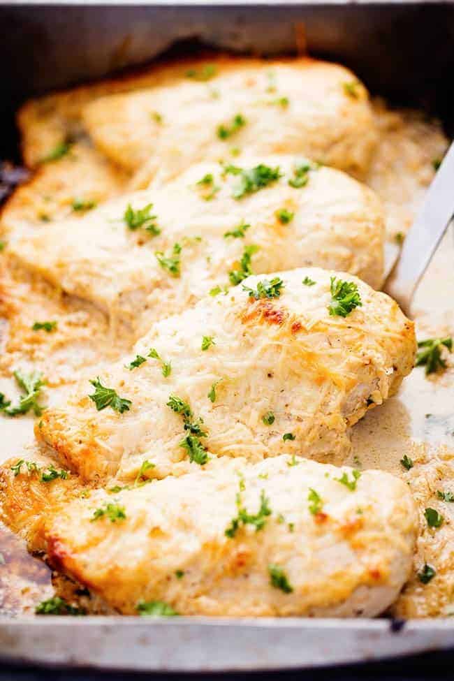 Best Creamy Lemon Parmesan Chicken Recipe How To Make Creamy Lemon ...