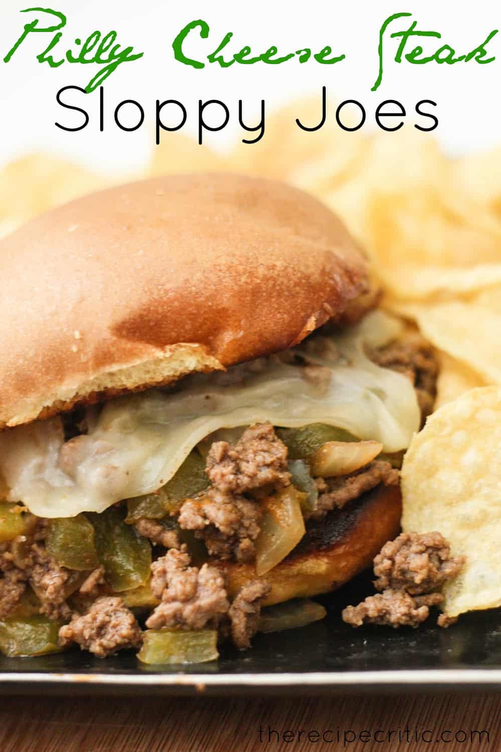 Philly Cheese Steak Sloppy Joes | The Recipe Critic