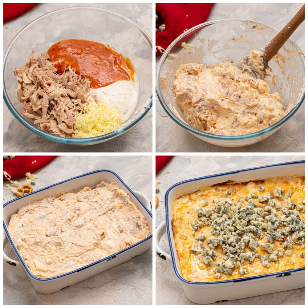 Skinny Buffalo Chicken Dip - 11