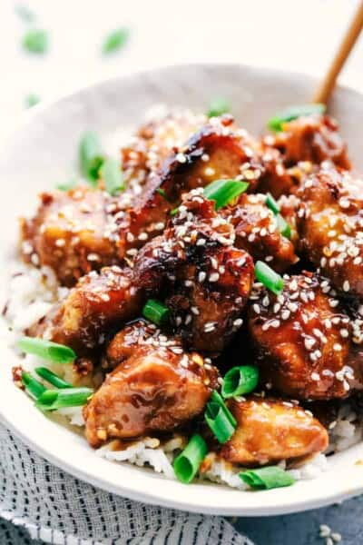 Slow Cooker General Tsos Chicken