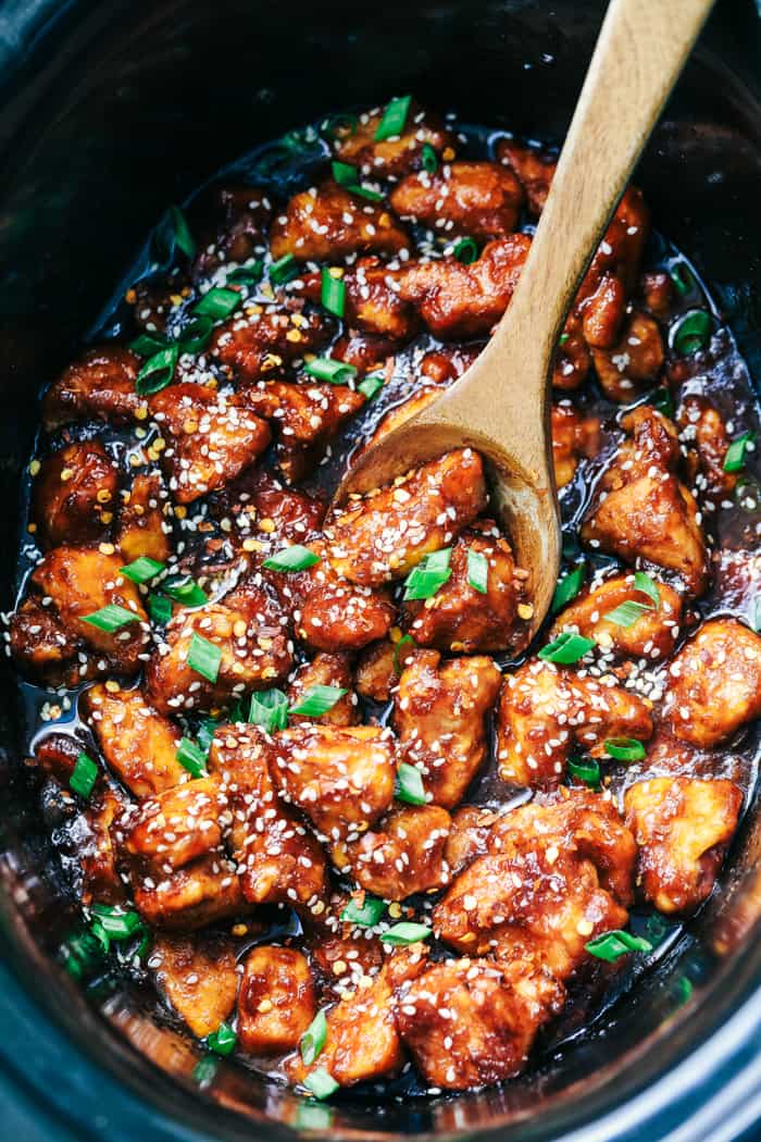 Slow Cooker General Tso Chicken - 28