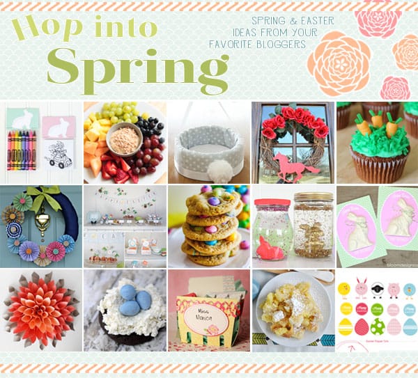Hop Into Spring: 15 Great Spring and Easter Ideas
