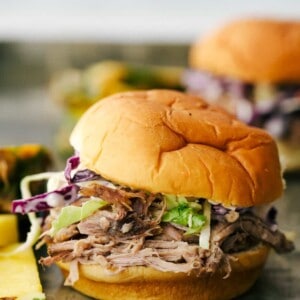 Hawaiian Style Slow Cooker Kalua Pulled Pork - 82