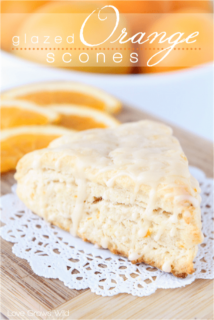 Glazed Orange Scones The Recipe Critic