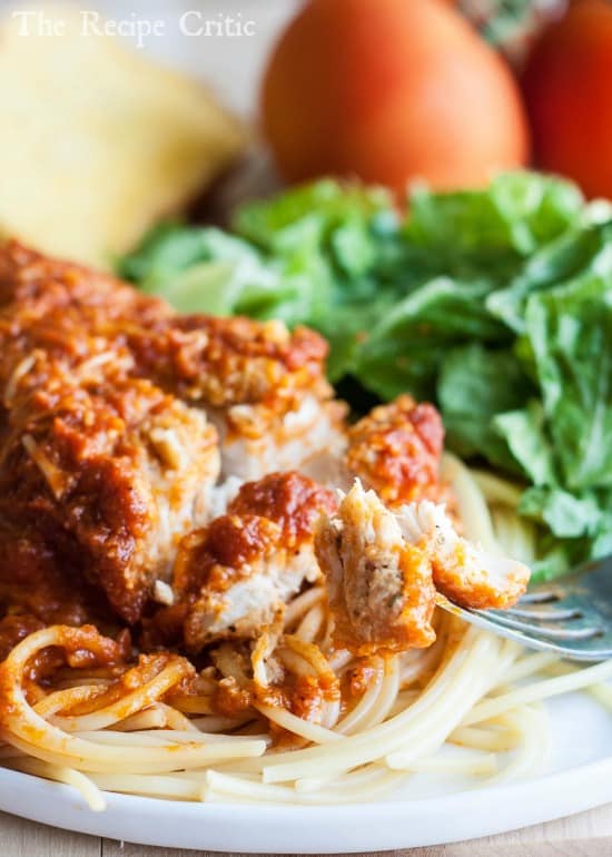 Slow Cooker Chicken Parmesan Sandwiches - The Magical Slow Cooker