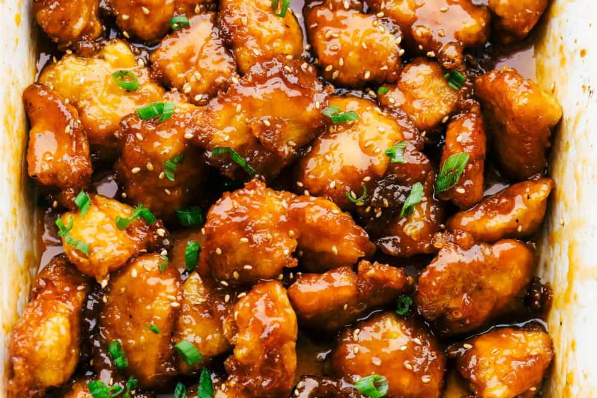 Crispy Sweet and Sour Baked Chicken Recipe | The Recipe Critic
