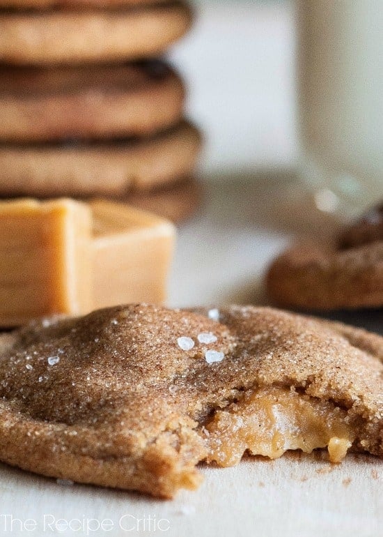 Brown Butter Salted Caramel Snickerdoodles - 54