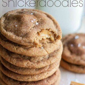 Brown Butter Salted Caramel Snickerdoodles - 8