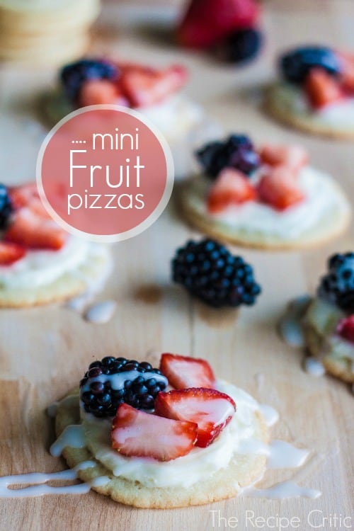 Mini Fruit Pizzas - 77