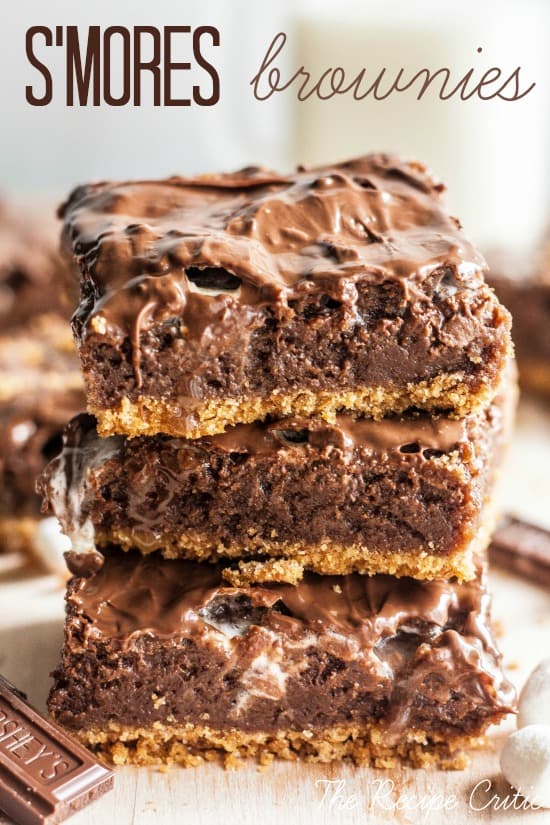 S Mores Brownies