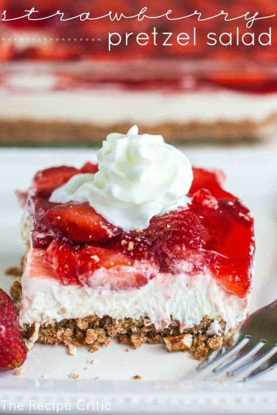 Strawberry Pretzel Jello Dessert Recipe 