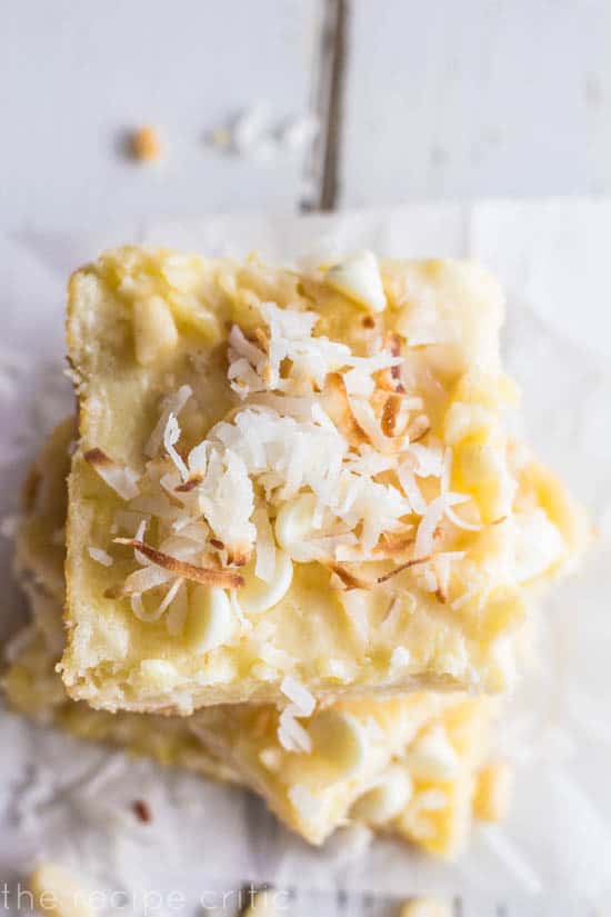 Pineapple Cheesecake Dessert Bars - 2