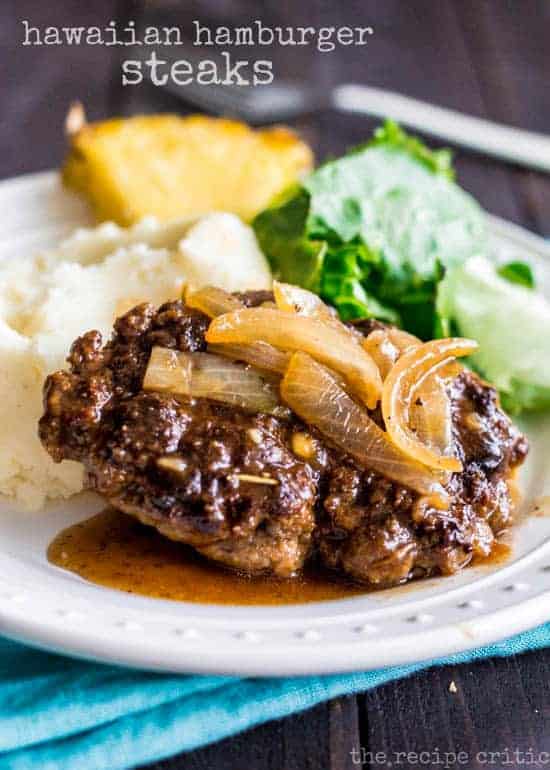 Hamburger Steak Recipe (Hawaii Style) | The Recipe Critic