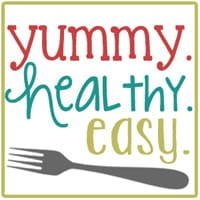 Yummy, healthy, easy blog logo