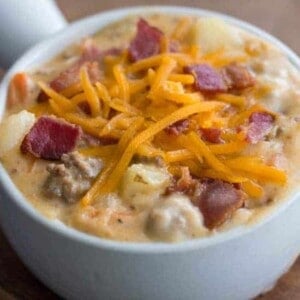 Bacon Cheeseburger Soup - 15