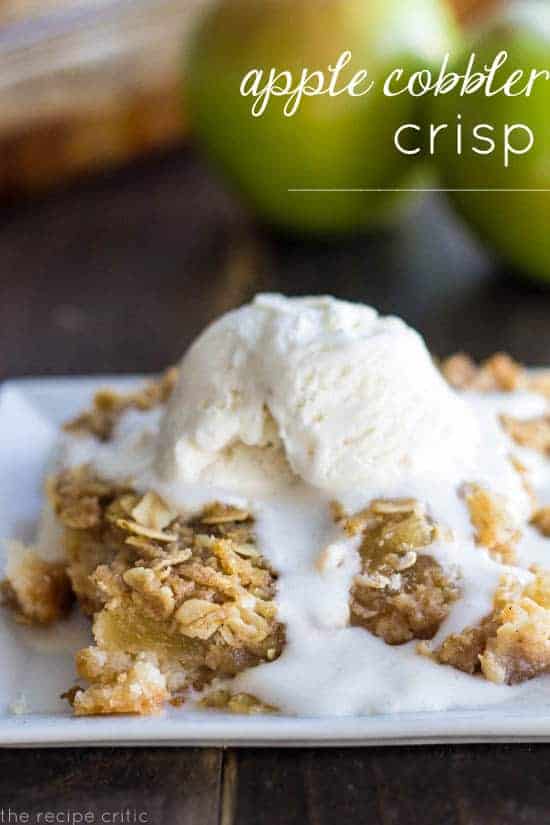 Apple Cobbler Crisp - 32