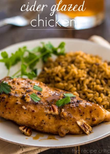 Cider Glazed Chicken | The Recipe Critic