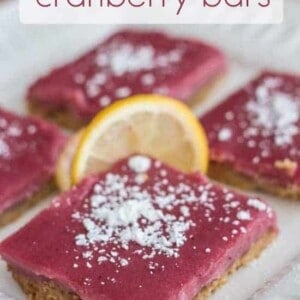 Creamy Cranberry Bars - 51