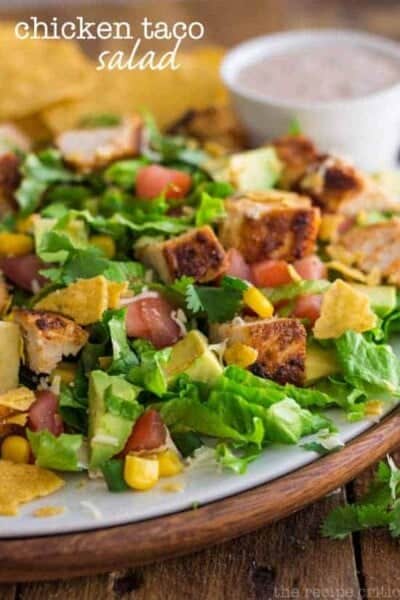 Chicken Taco Salad | The Recipe Critic