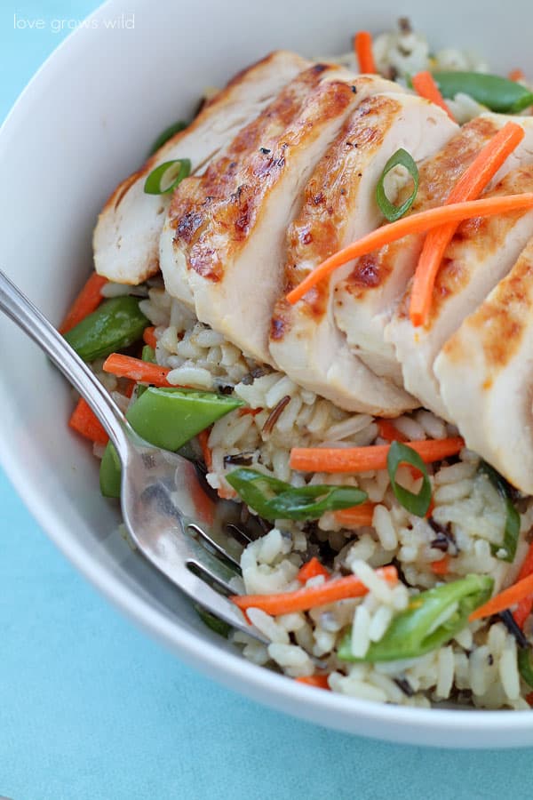 Grilled Citrus Chicken Rice Bowls - 34