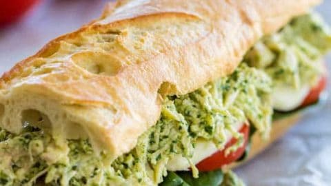 Basil Pesto Chicken Sandwich