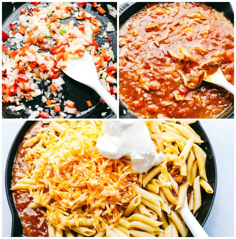 Chicken Enchilada Pasta - 14