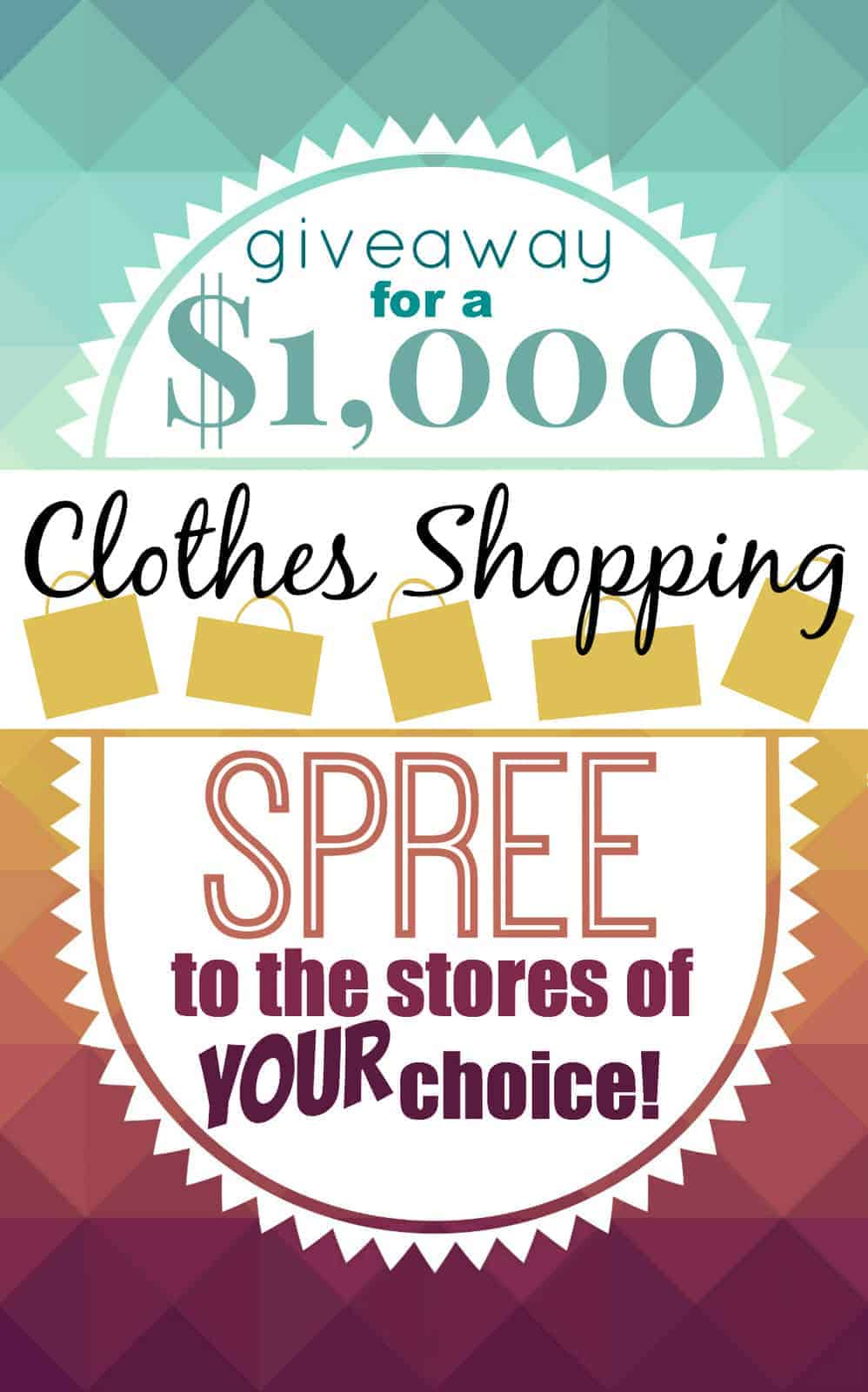 $1000 clothes shopping spree!