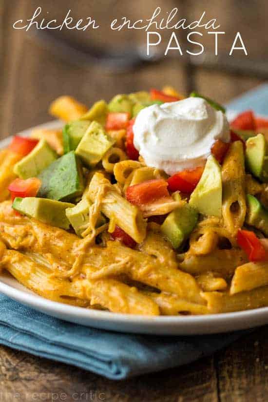 Chicken Enchilada Pasta - 49